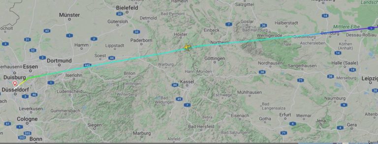 L’Embraer E-195 de LOT Polish Airlines entre Varsovie et Bruxelles subit une décompression et se détourne vers Düsseldorf
